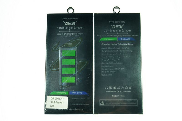 Аккумулятор DEJI для iPhone 7 Plus (3410mAh) Усиленная - купить с ...