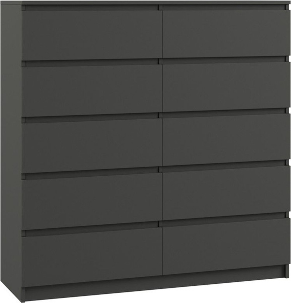 Комод Woodville Мадера, 120x42x122.6 см, 10 ящ. - купить по выгодной ...
