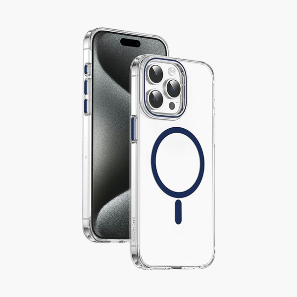 Чехол для iPhone 15 Pro Max Keephone Aurora MagSafe Case, чехол айфон ...
