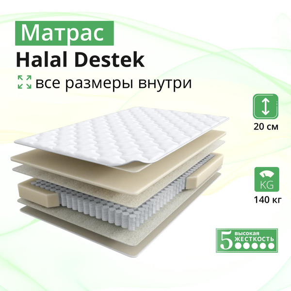 Матрас ASKONA hal-destek, Независимые пружины, 80 - купить по выгодной ...