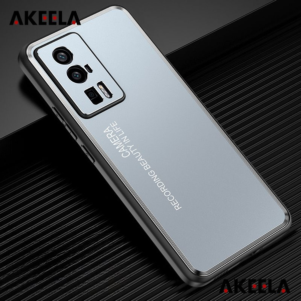 Металлический чехол для Poco F5 Pro / Поко Ф5 Про, Защита камеры ...