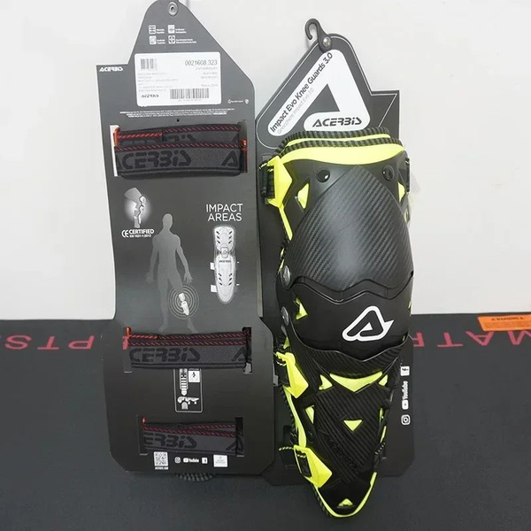 Наколенники шарнирные Acerbis IMPACT EVO 3.0 KNEE Black/Yellow - купить ...