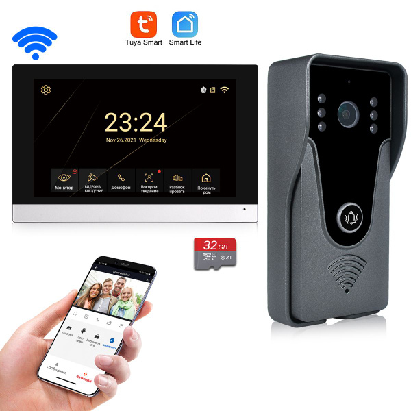 Smart top video doorbell