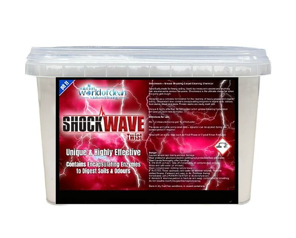 Shockwave Worldofclean Высокоэффективный энзимный преспрей для ...