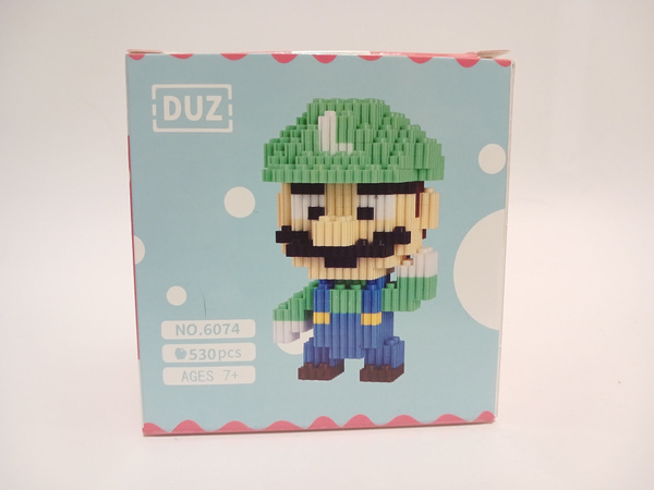 DUZ Magic Block 3D конструктор из миниблоков "Луиджи" "Super Mario Bros ...