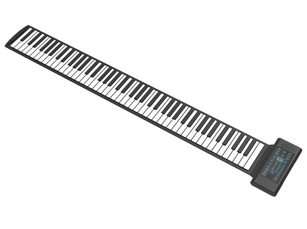 Портативное цифровое пианино Xiaomi Silicon Flexible Roll Up Piano 88 ...