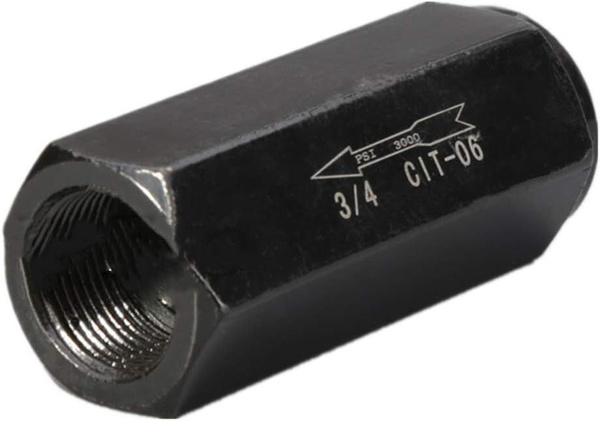 Гидравлический обратный клапан 3/4" NPT насос масляный 3000psi без ...