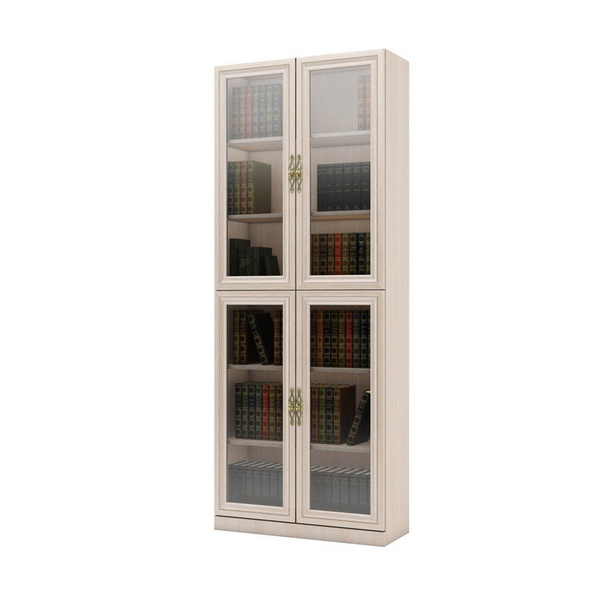 Шкаф книжный Мегамебель Карлос-034, 80x29x203 см - купить по выгодной ...