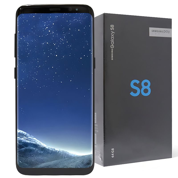 Смартфон Samsung Galaxy S8 64 ГБ 4 ГБ Черный 2 SIM купить c доставкой ...