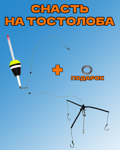 Снасть для ловли толстолоба в сборе - купить по выгодной цене в ...