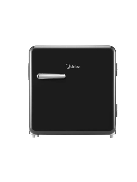 Холодильник Midea MDRD86SLF Ретро, однокамерный, черный - купить по ...