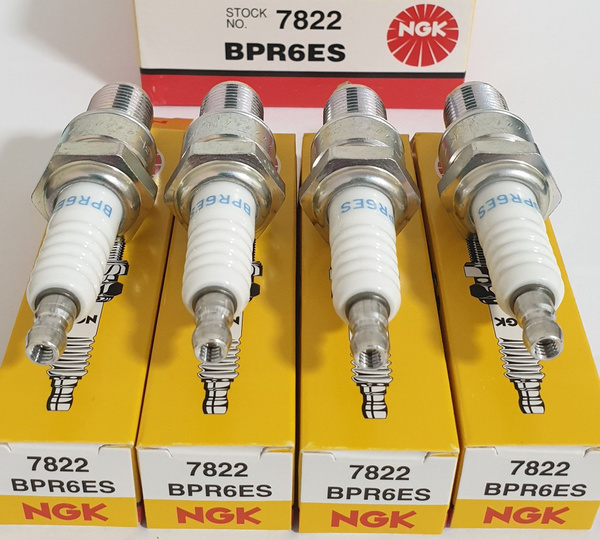 Комплект свечей зажигания NGK NGK BPR6ES_4 - купить по выгодным ценам в ...