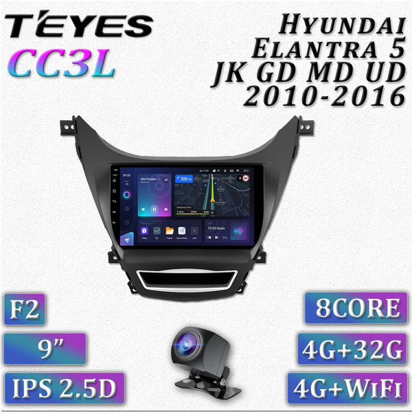 Штатная магнитола Teyes CC3L/ Hyundai Elantra 5 (F2)/Хендай/Нундай ...
