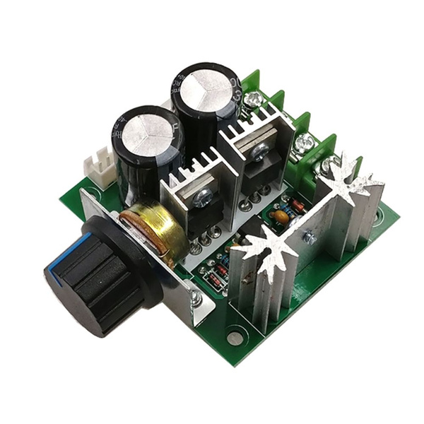 25шт DC мотор PWM контроллер 12V-40V 10A плавно регулируемый регулятор ...