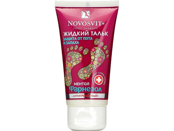 Жидкий тальк защита от пота и запаха NOVOSVIT Фарнезол - купить с ...
