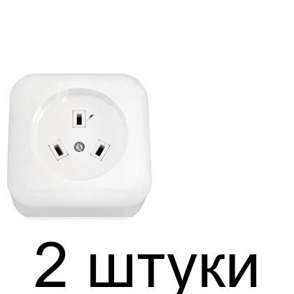 Розетка 1-фазная к эл.плите РА32-002 отк.уст.с/з - 2 штуки - купить по ...