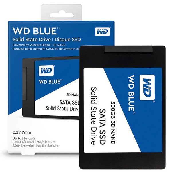 512 ГБ Внутренний SSD-диск Внутренний жесткий диск Western Digital Blue ...
