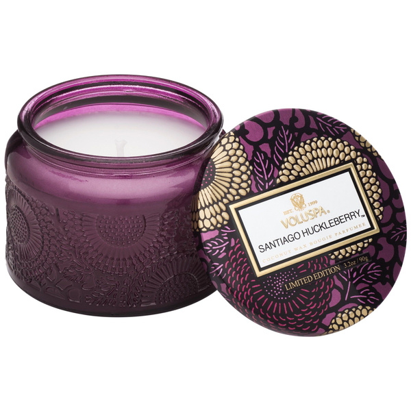 Свеча ароматическая VOLUSPA "Черника из Сантьяго", 7 см, 1 шт купить по ...