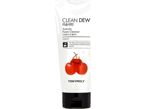 Пенка для умывания Tony Moly Clean Dew Acerola Foam Cleanser - купить с ...
