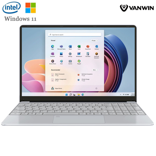 Игровой ноутбук VANWIN windows 11，Отпечаток пальца, серебристый купить ...