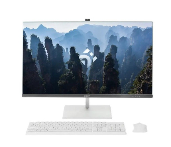 Моноблок 27" DEXP AIO-MC Intel Core i5-12400, 6x2.5 ГГц, IPS, Full HD ...