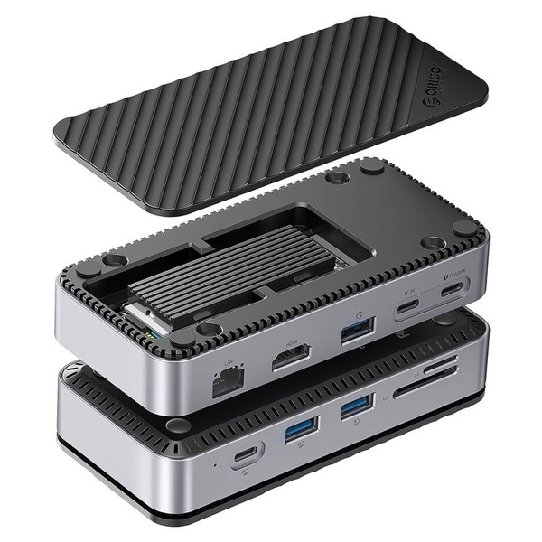 (D Y X G) Концентратор C с корпусом SSD M.2, док-станция 10-в-1 USB-C ...