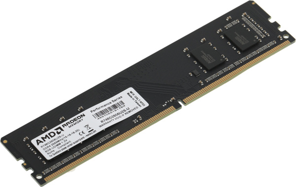 Модуль оперативной памяти AMD Radeon DDR4 8Gb 2666Mhz Long DIMM ...