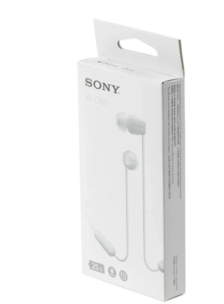 Наушники Внутриканальные Sony беспроводные WI-C100/L - купить по ...