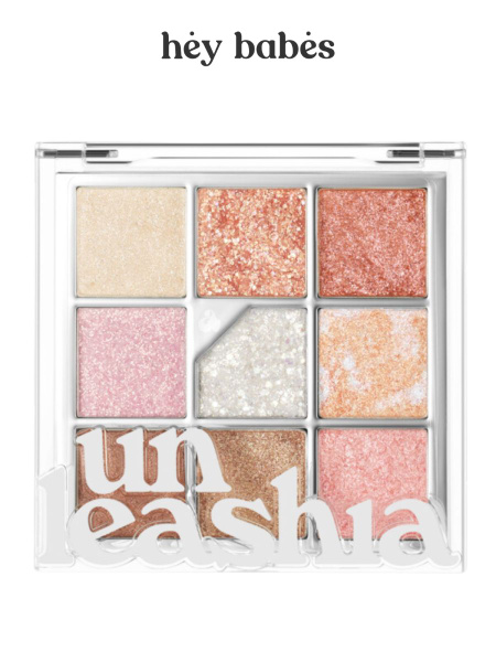 Палетка глиттеров для век UNLEASHIA Glitterpedia Eye Palette N 1 All of ...