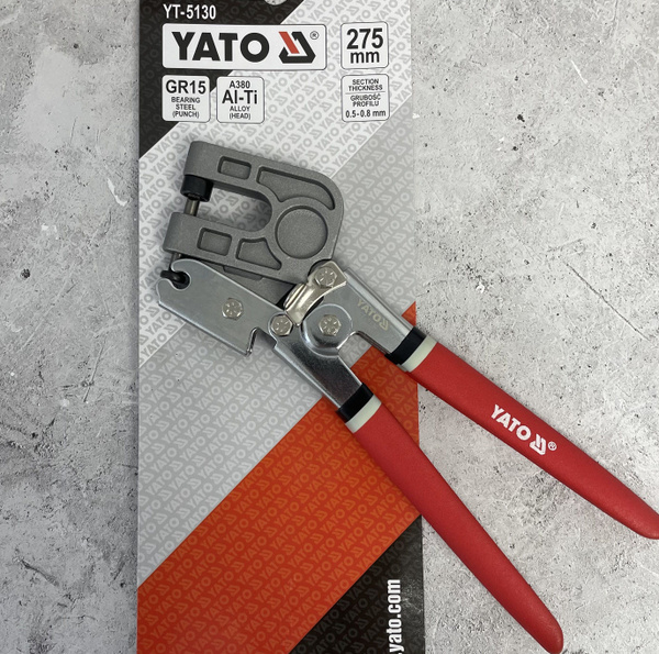 Просекатель YATO, для металлического профиля, 275 мм (AI-Ti, GR15 ...