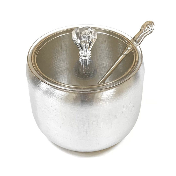 Баночка для специй, маталл, с ложечкой / Емкость для варенья, сахара ...