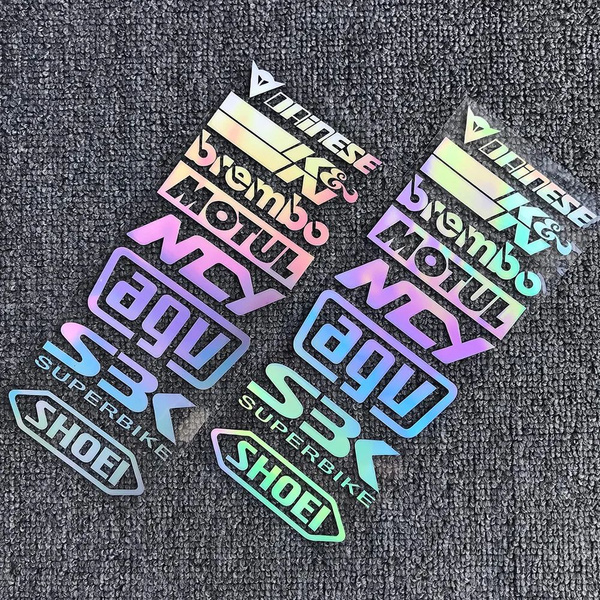 Наклейка на обтекатель топливного бака мотоцикла велосипедный ...