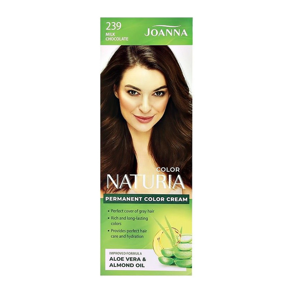 Краска для волос JOANNA NATURIA COLOR (тон 239) Молочный шоколад ...