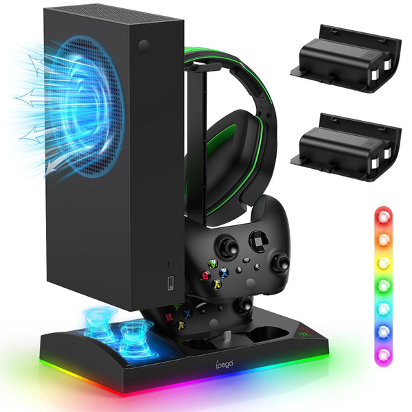 Для консоли Xbox Series S: охлаждающий вентилятор с RGB-подсветкой ...