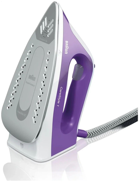 Парогенератор Braun IS2577 VI, сиреневый, белый - купить с доставкой по ...
