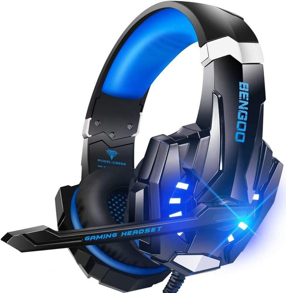 Наушники Накладные BENSON Игровые с микрофоном для ПК, PlayStation PS4 ...