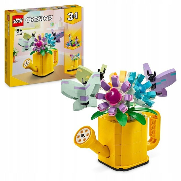 Конструктор LEGO Creator - Цветы в лейке 3 в 1 - Лего Креатор 31149 ...