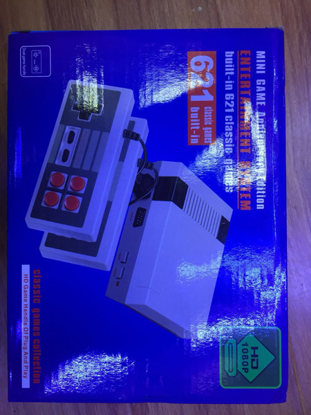 Игровая консоль Nintendo NES 621 mini красно-белая машина с интерфейсом ...