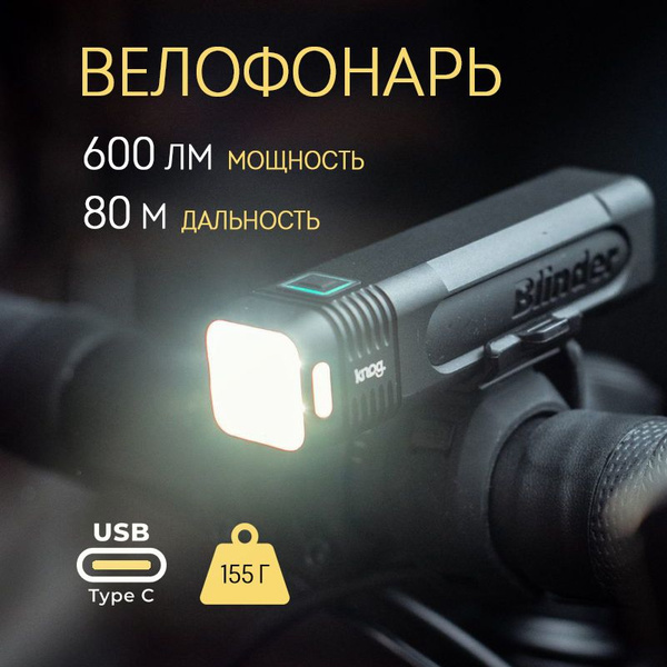 Knog Фара передняя для велосипеда - купить с доставкой по выгодным ...