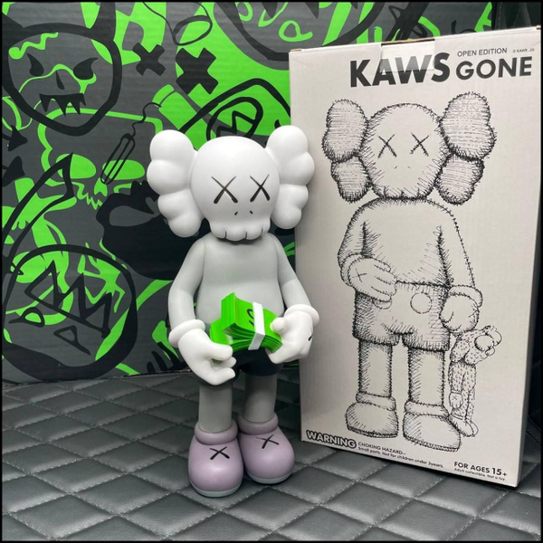 Игрушка фигурка Kaws 30см Деньги Серый купить на OZON по низкой цене ...