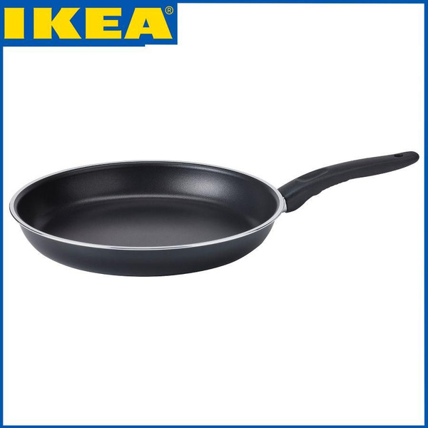 Сковорода IKEA нержавеющая сталь/антипригарное покрытие/24 см/ИКЕА/Для ...
