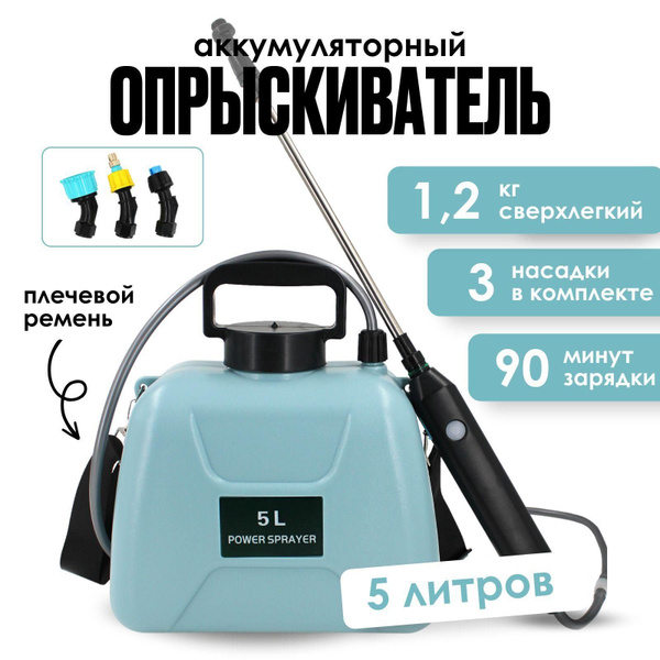 Опрыскиватель для растений Garten Rus 1 шт, Пластик - купить по ...