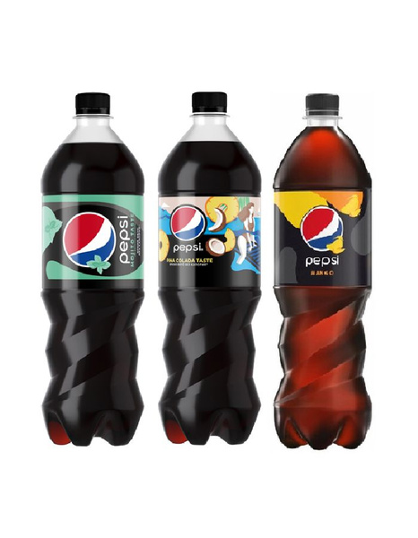 Набор из 3 Газированных напитков Pepsi (Pina Colada, Mango, Mojito), 3 ...