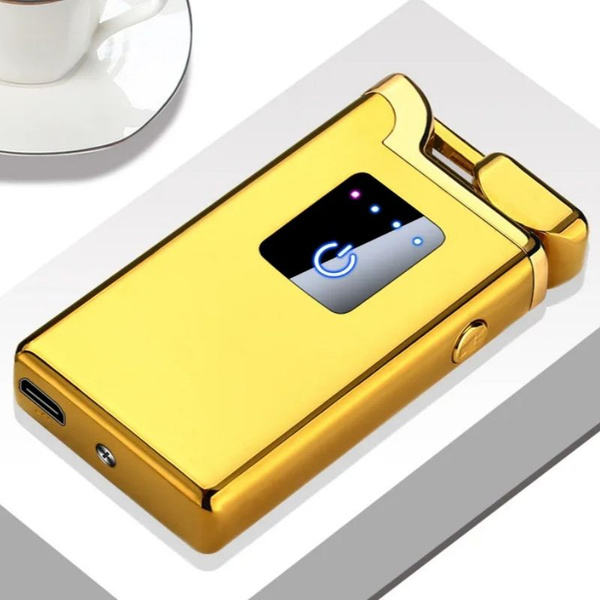 Сенсорный зажигалка с двойной дугой и USB зарядкой для активного образа ...