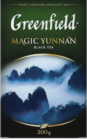 Чай листовой черный Greenfield Magic Yunnan, 200 г. Greenfield