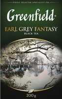 Чай листовой черный Greenfield Earl Grey Fantasy, 200 г. Greenfield