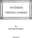 Southside Virginia Families, Volume I - John Bennett Boddie, Boddie