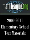 Elementary School Test Materials 2009-2011 - Tim Sanders