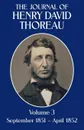 The Journal of Henry David Thoreau, Volume 3 - Henry David Thoreau