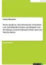 Poeta medicus. Das literarische Schreiben von Schriftsteller-Arzten am Beispiel von Pio Baroja, Louis-Ferdinand Celine und Luis Martin-Santos - Sandra Obermeier